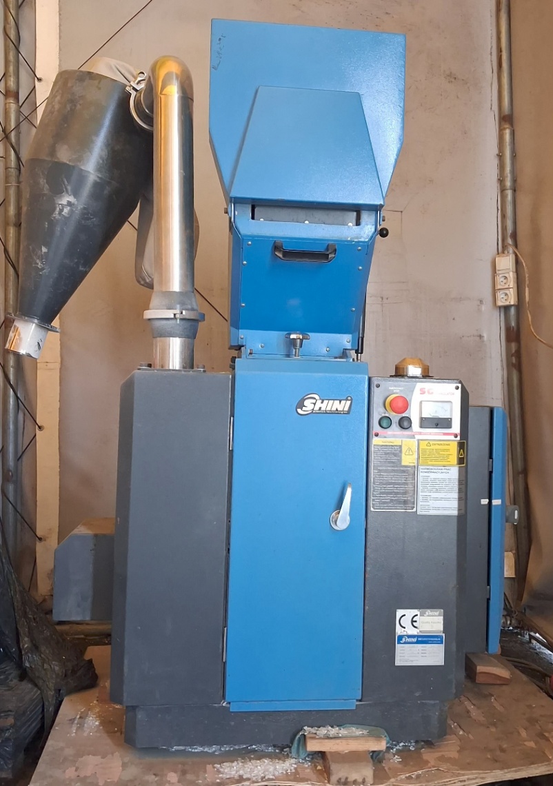 Granulator Shini SG dla przetwórstwa tworzyw